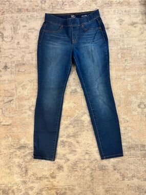 New Directions Women's Mid-Rise Stretch Skinny Jeans - Blue